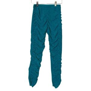 ZARA Girls Casual Collection sz 11/12 Yrs Sparkly Metallic Slouchy Leggings NWT